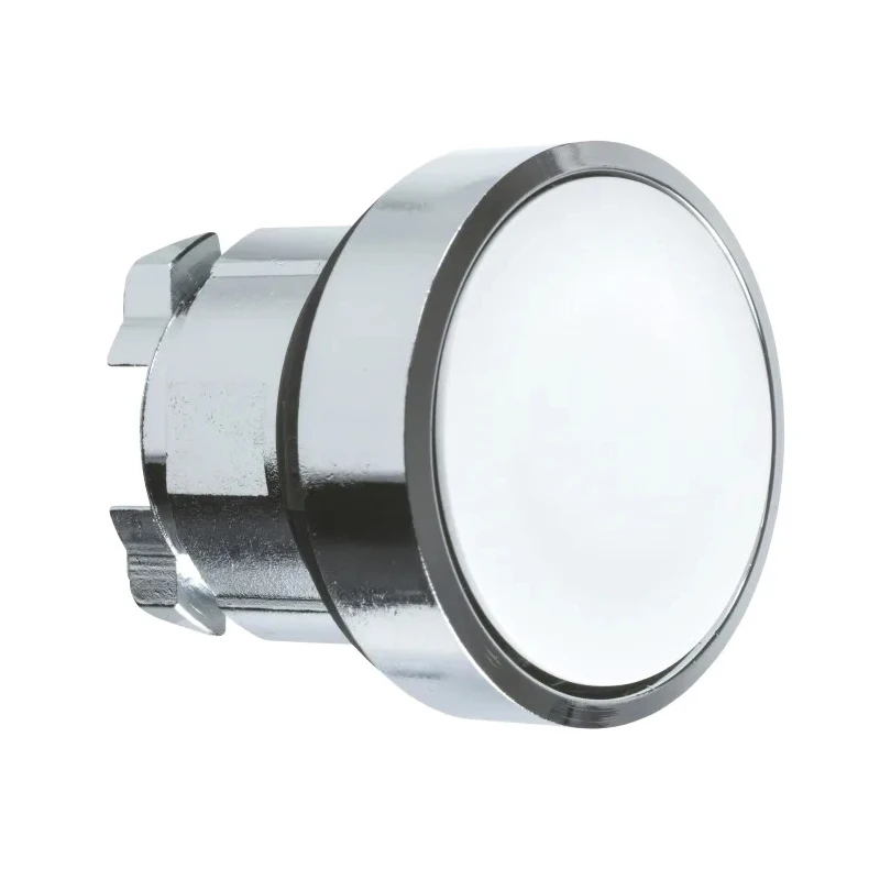 Schneider Electric Harmony XB4 Series White Momentary Push Button Head, 22 mm Cutout, IP66, IP67, IP69K ZB4BA1