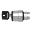Schneider Electric Harmony 3-position Key Switch Head, Latching, 22 mm Cutout ZB4BG3