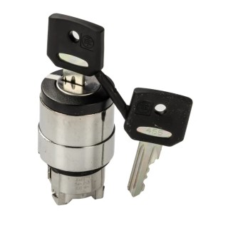 Schneider Electric Harmony 2-position Key Switch Head Latching 22 mm Cutout ZB4BG2
