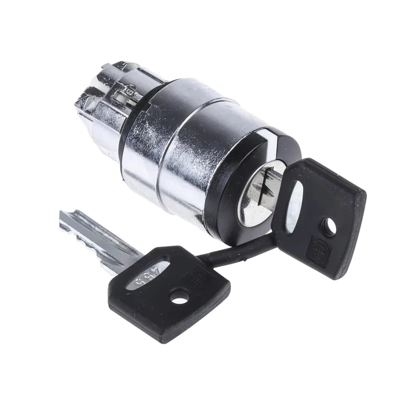Schneider Electric Harmony 2-position Key Switch Head, Spring Return, 22 mm Cutout ZB4BG6