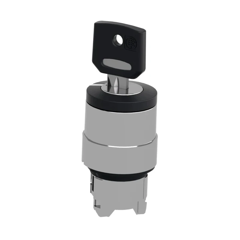 Schneider Electric Harmony 2-position Key Switch Head, Spring Return, 22 mm Cutout ZB4BG6