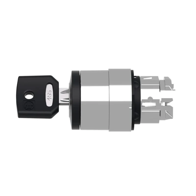 Schneider Electric Harmony 2-position Key Switch Head, Spring Return, 22 mm Cutout ZB4BG6