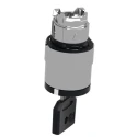 Schneider Electric Harmony 2-position Key Switch Head, Spring Return, 22 mm Cutout ZB4BG6