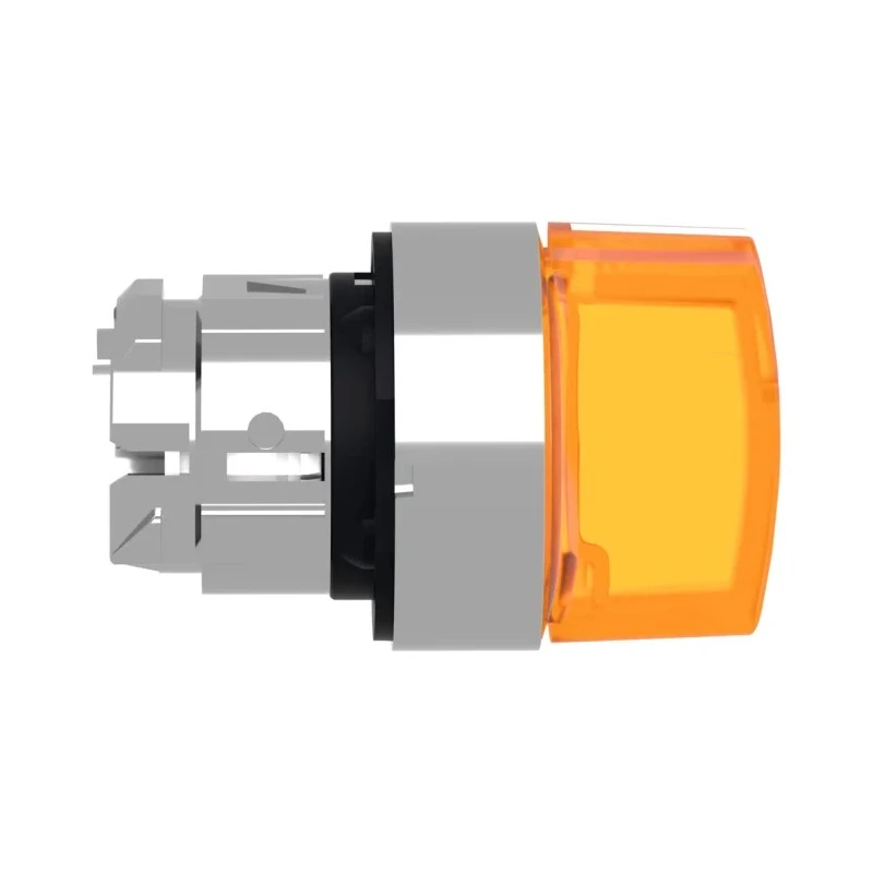Telemecanique Harmony Series 3 Position Illuminated Selector Switch Head, 22 mm Cutout, Orange Handle, IP66 IP67 ZB4BK1353