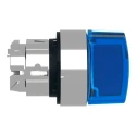 Schneider Electric Harmony Series 3 Position Illuminated Selector Switch Head 22 mm Cutout Blue Handle IP67 IP69 ZB4BK1363