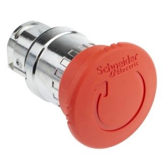 Schneider Electric Harmony Series Twist Release Emergency Stop Push Button Panel Mount 22mm Cutout IP67 IP69K IP66 ZB4BS844