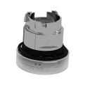 Schneider Electric White Round Pilot Light Head 22 mm Cutout Diameter Panel Mount IP67 IP66 IP69K Harmony XB4 Series ZB4BV013