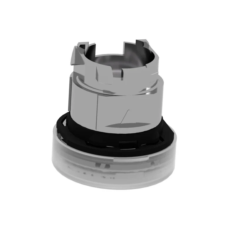 Schneider Electric White Round Pilot Light Head 22 mm Cutout Diameter Panel Mount IP67 IP66 IP69K Harmony XB4 Series ZB4BV013