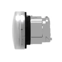 Schneider Electric White Round Pilot Light Head 22 mm Cutout Diameter Panel Mount IP67 IP66 IP69K Harmony XB4 Series ZB4BV013