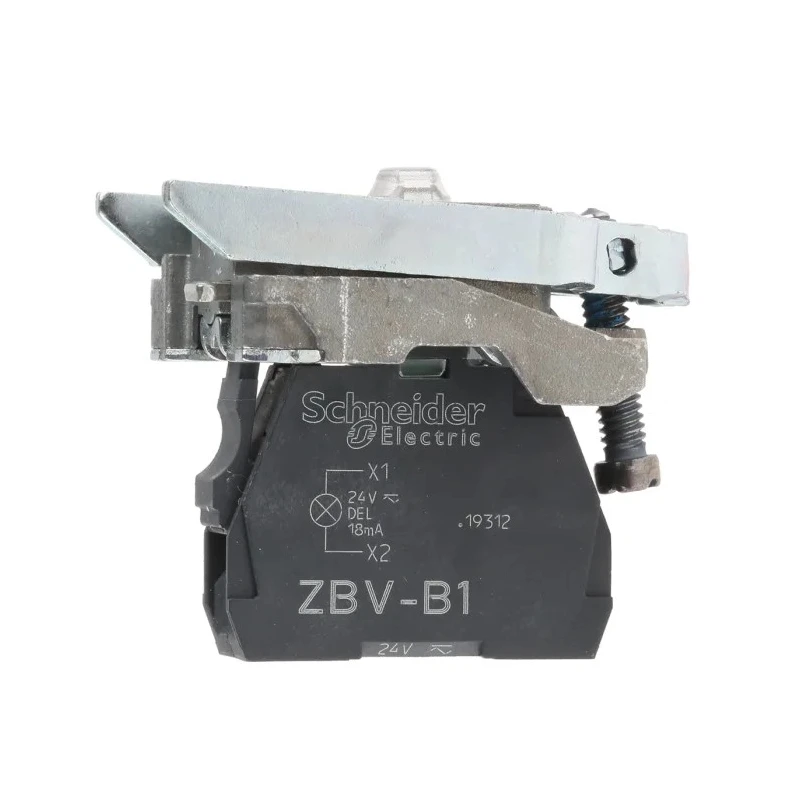 Schneider Electric Harmony Series Light Block 24V LED White Illumination ZB4BVB1