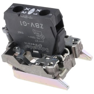 Schneider Electric Harmony Series LED Light Block White Illumination 110-120V ZB4BVG1