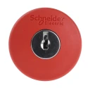 Schneider Electric Harmony Series Key Release Emergency Stop Push Button Head 22mm Cutout Diameter ZB4BS944