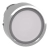 Schneider Electric Harmony XB4 Series White Metal Spring Return Push Button Head 22mm Cutout IP66 IP67 IP69 IP69K ZB4BW313