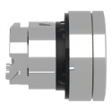 Schneider Electric Harmony XB4 Series White Metal Spring Return Push Button Head 22mm Cutout IP66 IP67 IP69 IP69K ZB4BW313