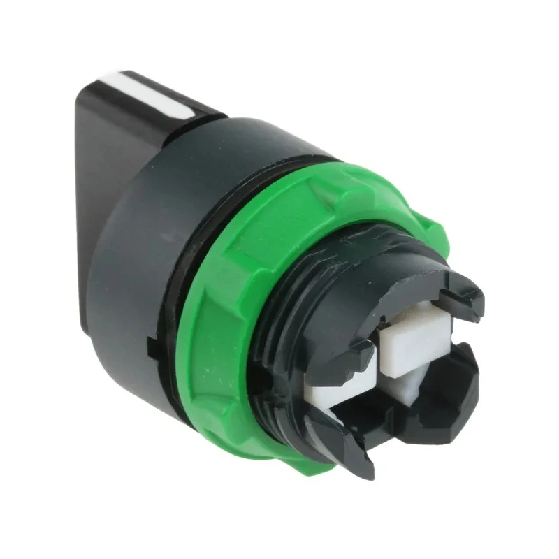 Schneider Electric Harmony Series 3 Position Selector Switch Head, 22 mm Cutout, Black Handle, IP69K, IP67, IP69 ZB5AD3