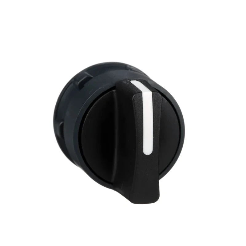 Schneider Electric Harmony Series 2 Position Selector Switch Head, 22 mm Cutout, Black Handle, IP69, IP67, IP69K ZB5AD2