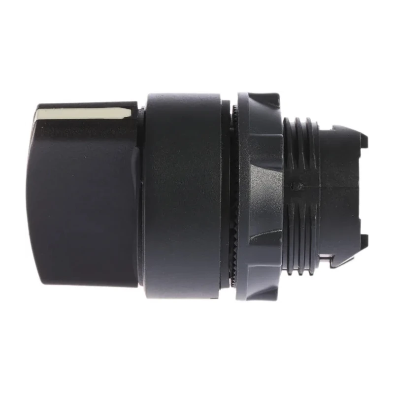 Schneider Electric Harmony Series 2 Position Selector Switch Head, 22 mm Cutout, Black Handle, IP69, IP67, IP69K ZB5AD2