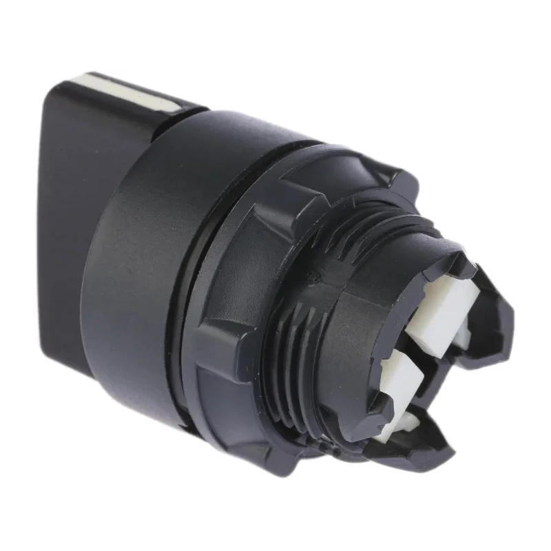 Schneider Electric Harmony Series 2 Position Selector Switch Head, 22 mm Cutout, Black Handle, IP69, IP67, IP69K ZB5AD2