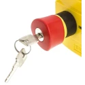 BACO LBX1 Series Key Release Emergency Stop Push Button Surface Mount, 22 mm Cutout, 2 NC Contacts, IP66 