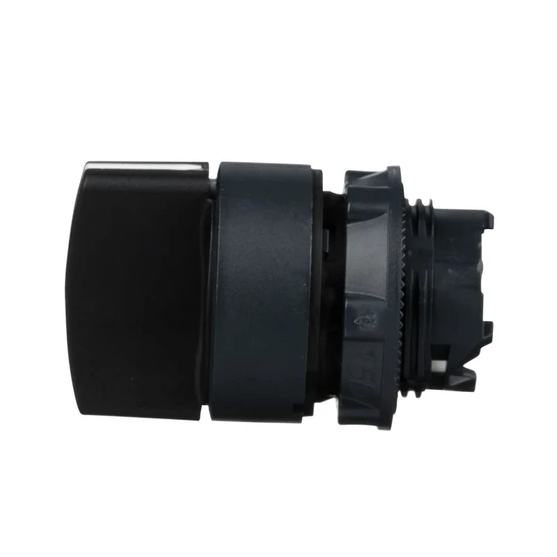 Schneider Electric Harmony Series 2 Position Selector Switch Head, 22 mm Cutout, Black Handle, IP69, IP67, IP69K ZB5AD2