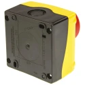 BACO LBX1 Series Key Release Emergency Stop Push Button Surface Mount, 22 mm Cutout, 2 NC Contacts, IP66 