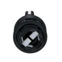 Schneider Electric Harmony Series 2 Position Selector Switch Head, 22 mm Cutout, Black Handle, IP69, IP67, IP69K ZB5AD2