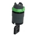 Schneider Electric Harmony 2-position Latching Key Switch Head 22 mm Cutout ZB5AG4