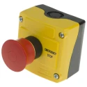 BACO LBX1 Series Pull Release Emergency Stop Push Button, Surface Mount, 22mm Cutout, 2 NC, IP66 LBX1