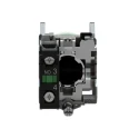 Schneider Electric Harmony XB4 Series Push Button Switch, Spring Return, Panel Mount, Green LED, 22 mm Cutout, SPST XB4BP31