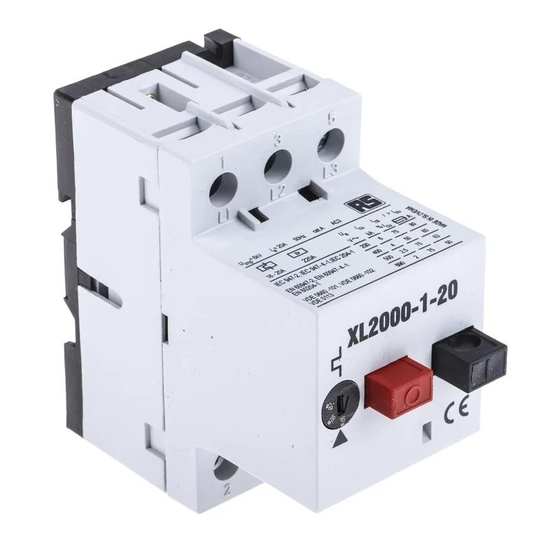 RS PRO Motor Protection Circuit Breaker Current Rating 16A to 20A, 690 V Voltage, 40 °C Max Operating Temperature, -5 °C Min