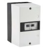 RS PRO DIN Rail Enclosure Type 135 mm Height 95.5 mm Length 8 mm Width White IP55 Protection 331-3731