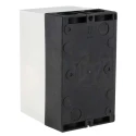 RS PRO DIN Rail Enclosure Type 135 mm Height 95.5 mm Length 8 mm Width White IP55 Protection 331-3731