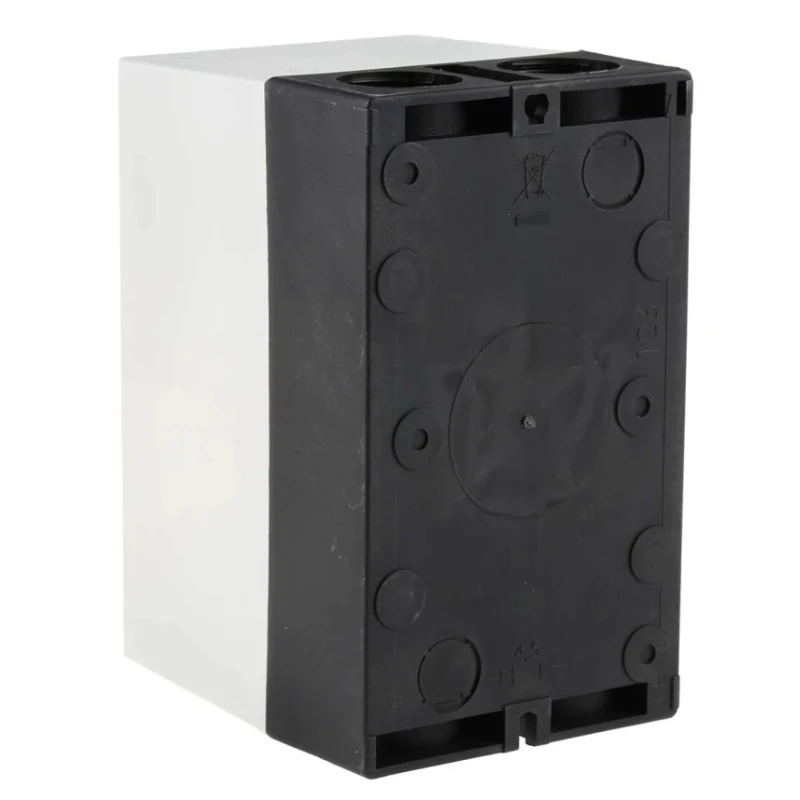 RS PRO DIN Rail Enclosure Type 135 mm Height 95.5 mm Length 8 mm Width White IP55 Protection 331-3731
