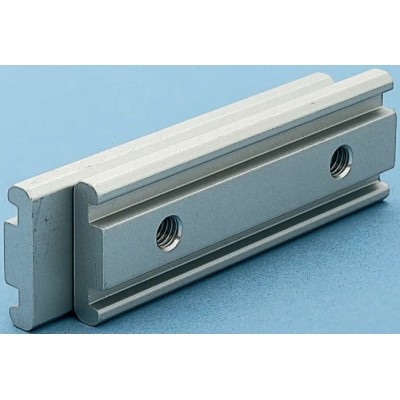 FlexLink Aluminium M8 Parallel Connector for Strut Profile 44 x 48 mm, Groove Size 11 mm XC XCFP 75