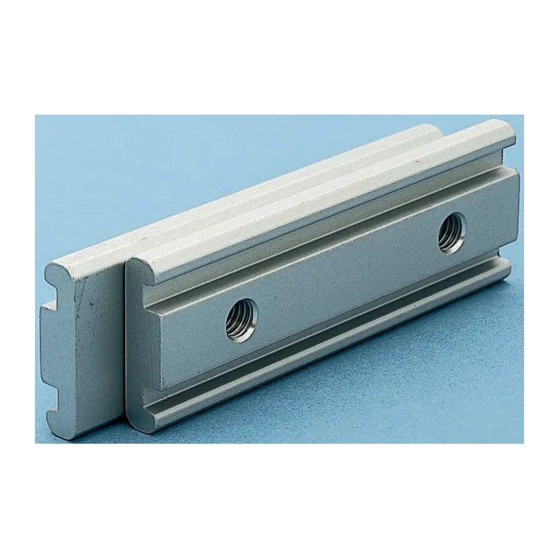 FlexLink Aluminium M8 Parallel Connector for Strut Profile 44 x 48 mm, Groove Size 11 mm XC XCFP 75