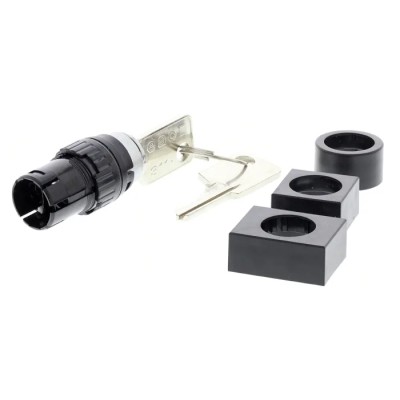EAO IP65, IP40 Key Switch, 5A 2-Way, Polyamide Housing, Gold Plated Silver 61-9210.0,61-9220.0,61-9230.0,61-2201.0/D