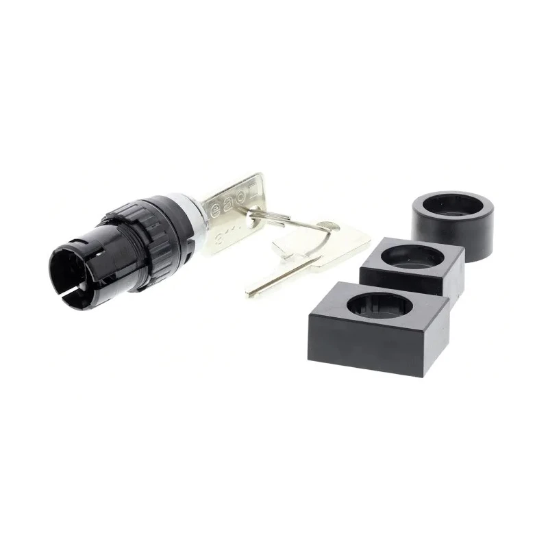 EAO IP65, IP40 Key Switch, 5A 2-Way, Polyamide Housing, Gold Plated Silver 61-9210.0,61-9220.0,61-9230.0,61-2201.0/D