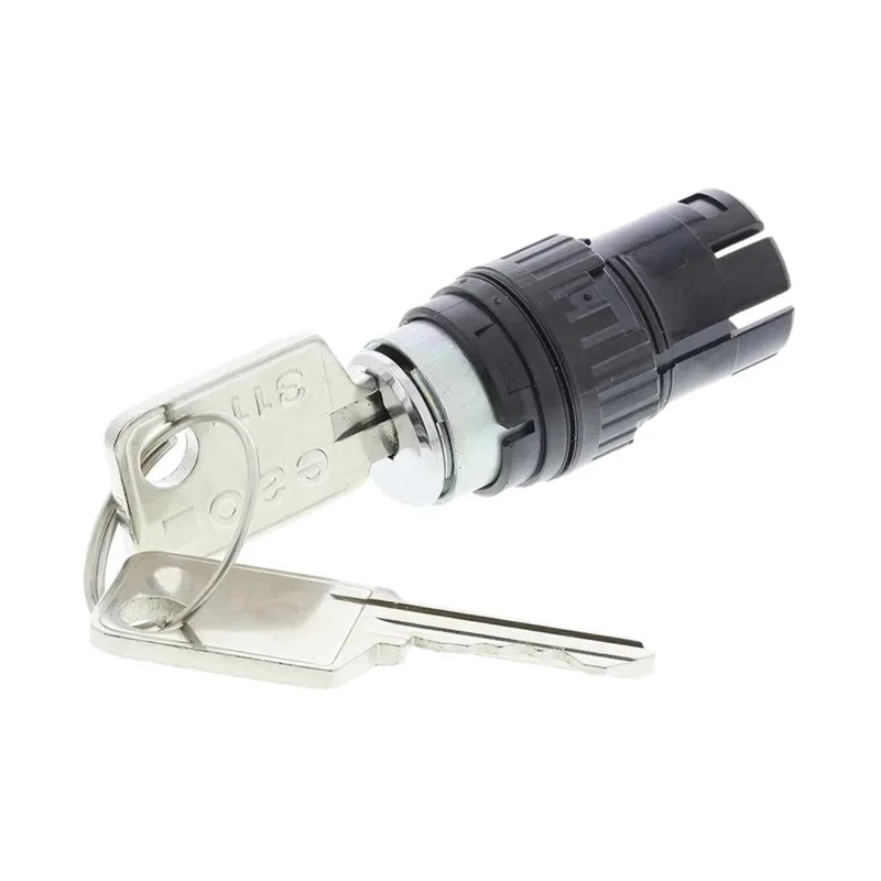 EAO IP65, IP40 Key Switch, 5A 2-Way, Polyamide Housing, Gold Plated Silver 61-9210.0,61-9220.0,61-9230.0,61-2201.0/D