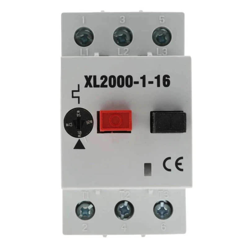 RS PRO Motor Protection Circuit Breaker 10A, 16 A Current Rating, 690 V, Screw Terminal, 80x45x73.5 mm, Model 331-3668