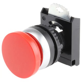 BACO Red Spring Return Push Button Head 22 mm Cutout Diameter IP66 Protection 