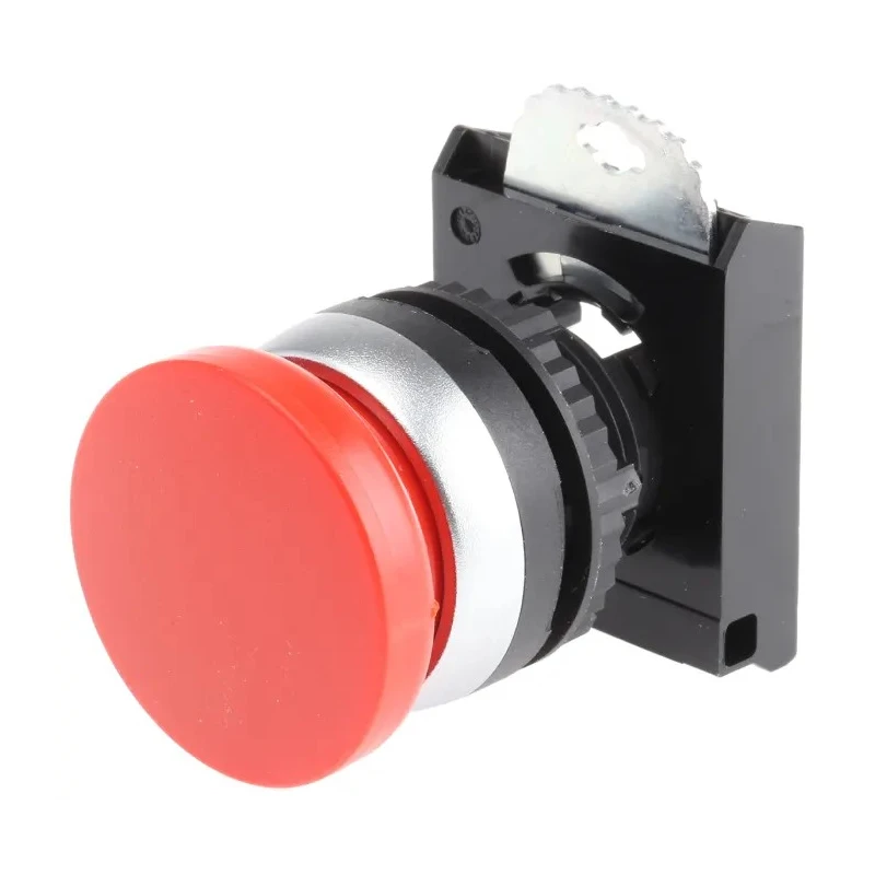 BACO Red Spring Return Push Button Head 22 mm Cutout Diameter IP66 Protection 