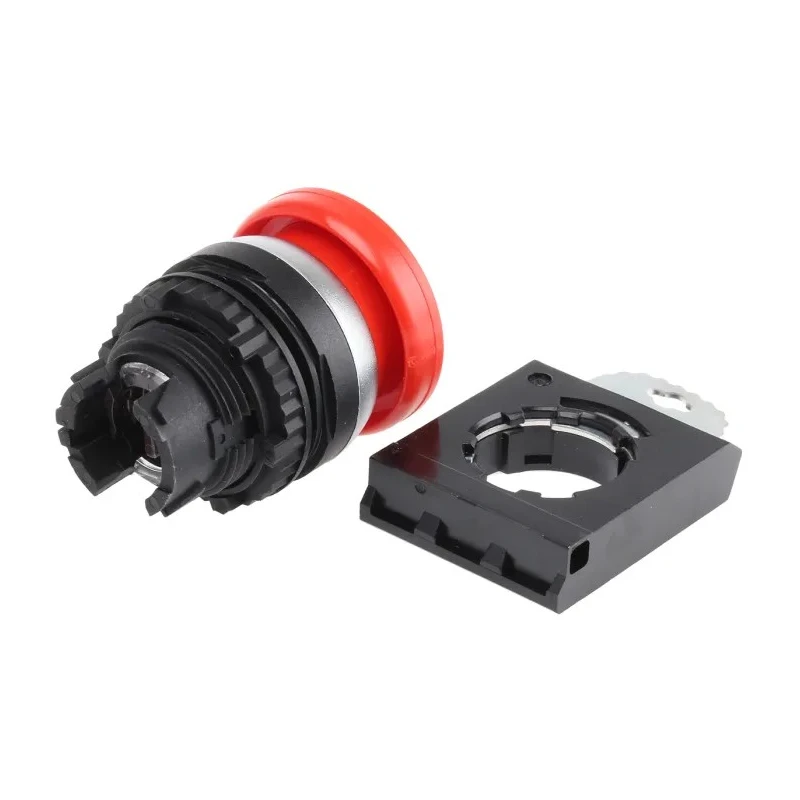 BACO Red Spring Return Push Button Head 22 mm Cutout Diameter IP66 Protection 