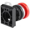 BACO Red Spring Return Push Button Head 22 mm Cutout Diameter IP66 Protection 