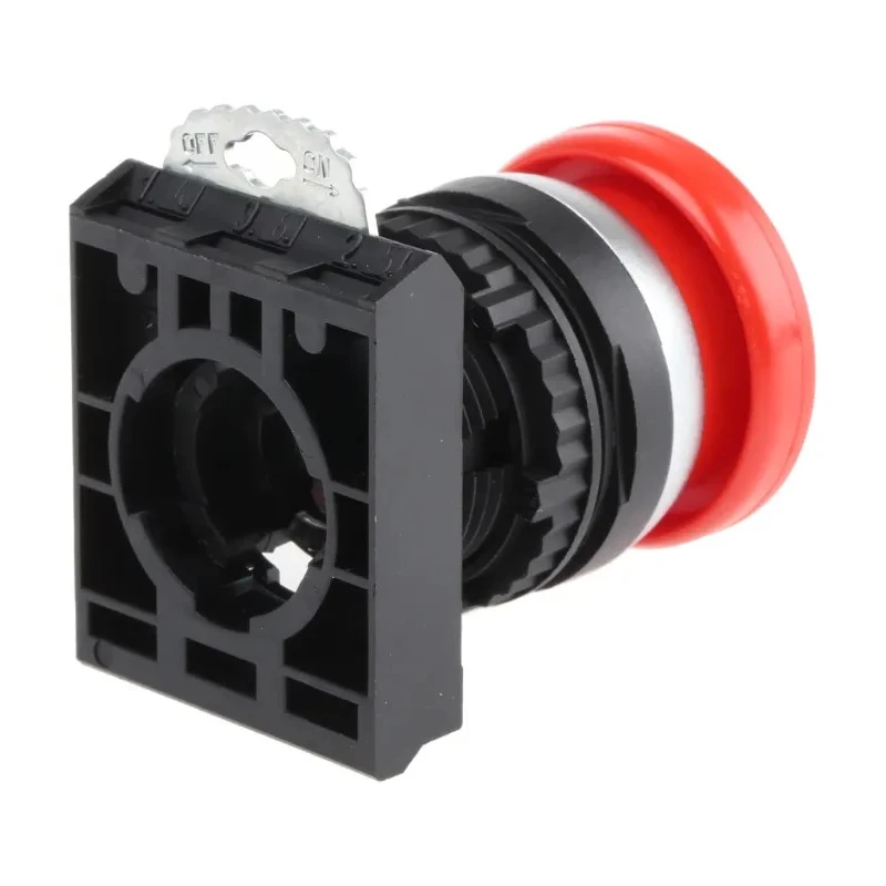 BACO Red Spring Return Push Button Head 22 mm Cutout Diameter IP66 Protection 