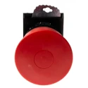 BACO Red Pull Release Push Button Head, 22 mm Cutout Diameter, Round Shape, Plastic Material, IP66 Rated 