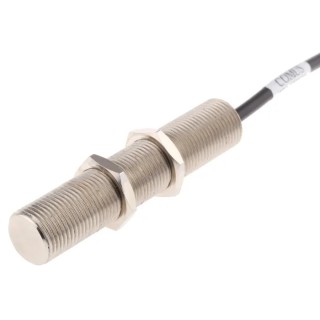 Assemtech Cylindrical Reed Switch 1500V AC, 5A, Nickel Plated Brass Housing, 90mm Length S1389