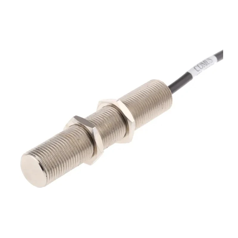 Assemtech Cylindrical Reed Switch 1500V AC, 5A, Nickel Plated Brass Housing, 90mm Length S1389