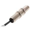 Assemtech Cylindrical Reed Switch 1500V AC, 5A, Nickel Plated Brass Housing, 90mm Length S1389