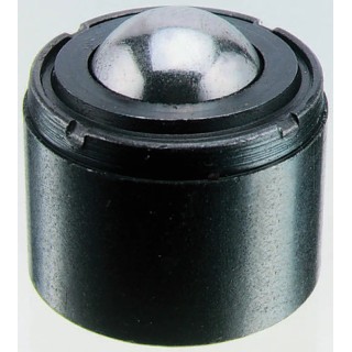 ALWAYSE Ball Transfer Unit Press Fit Steel Case and Ball 12.7 mm Diameter 7101