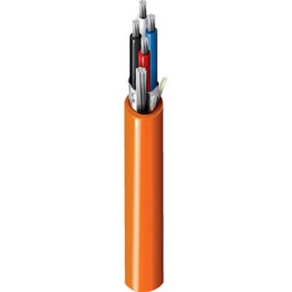 Belden 3077F Series Single-Pair Data Cable 1 Pair 2 Cores 0.36 mm² 152 m Orange Polyvinyl Chloride Sheath 300V 3077F 003500